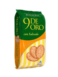 GALLETITAS 9 DE ORO 200G C/ SALVADO